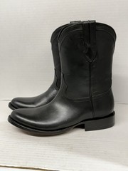 Thursday Boot Company Men’s Frontier Cowboy Black Leather Boots, Size 8.5
