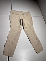 Ariat Breeches Women’s 34 L Tan Khaki Equestrian Riding Knee Grip Cotton 34×27