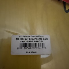 Supreme Antihero Skateboard Deck Multi Pink AH BRD AH X SUPREME 8.25 