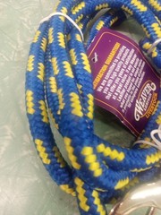 NWT Weaver Leather Rope Sheep & Goat Halter & Snap, Black. Multicolor, Blue
