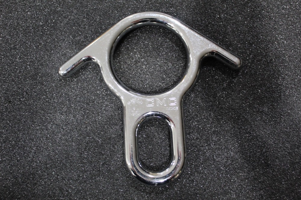CMC Figure 8 Descender Chrome Steel NEW Heavy Duty SAR Fire Rope Rescue