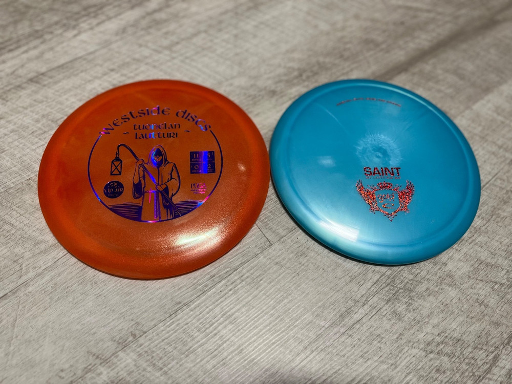 Old Run Latitude Gold Saint 175 and Westside Boatman VIP Air Finnish Stamp 157