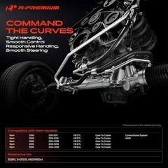 Power Steering Return Hose Line Assembly Compatible with Ram 2500 2011-2018,