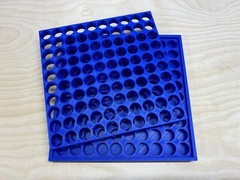 Utley Sort – Brass Sorter – sorting .380 from 9mm – SMALL Blue