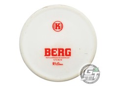 USED Kastaplast K1 Berg 176g White Red Stamp Putter Golf Disc