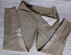 Ariat Pro-Series Pro-Circuit Tan Side-Zip Equestrian Breeches 30L, Preowned