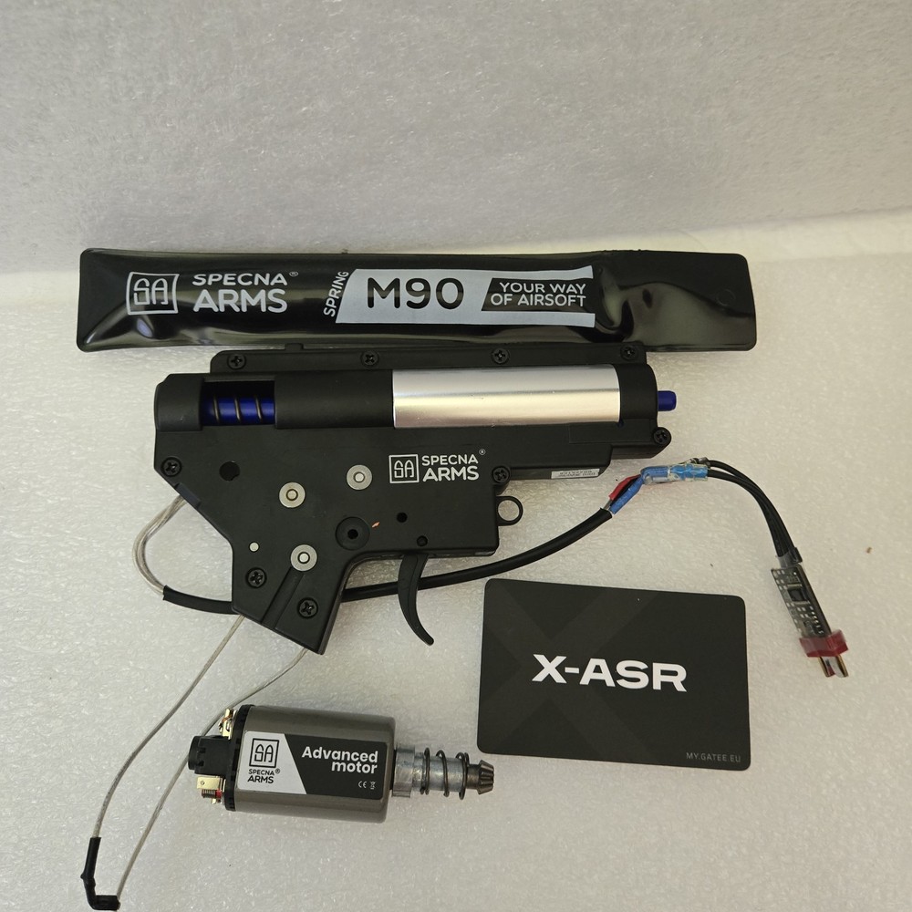 EMG Specna V2 Metal Reinforced Quick Change Gearbox Gates X-asr MOSFET And Motor