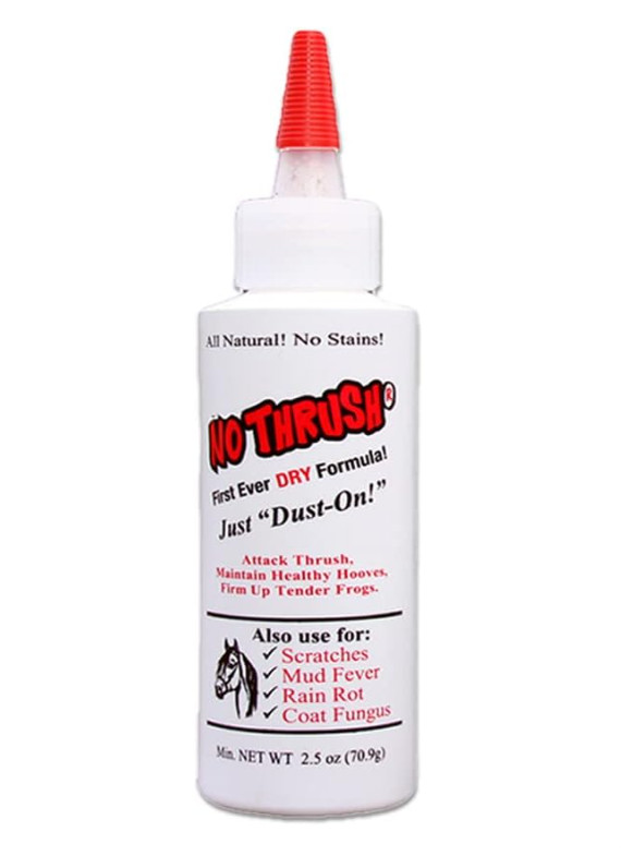 No Thrush Dry Powder Treatment for Horses by Four Oaks Farm Ventures – 2.5oz