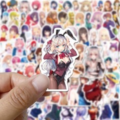 200 Pcs Sexy Anime Girl Stickers Waterproof Kawaii Girl Stickers for Bottles