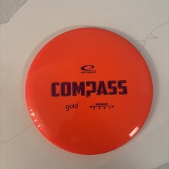 New Latitude 64 Gold Compass BEAND NEW! 177 Grams