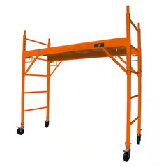 6.25ft.x2.5ft. x 6.25ft. Baker-Style Multi-Purpose Rolling Steel Scaffolding Set