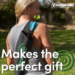 Ergonomic Archery Quiver with Adjustable Strap – Perfect for Hunting or Targets
