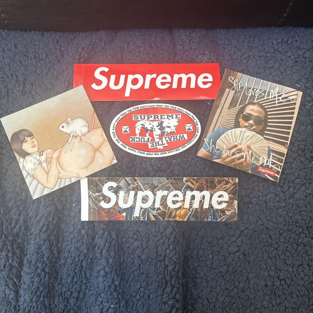 Supreme Stickers Lot of 5
