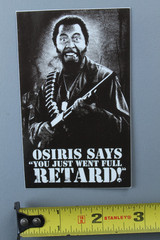 Osiris Skateboard Shoes Machine Gun Soldier OG Z3C Vintage Skateboarding STICKER