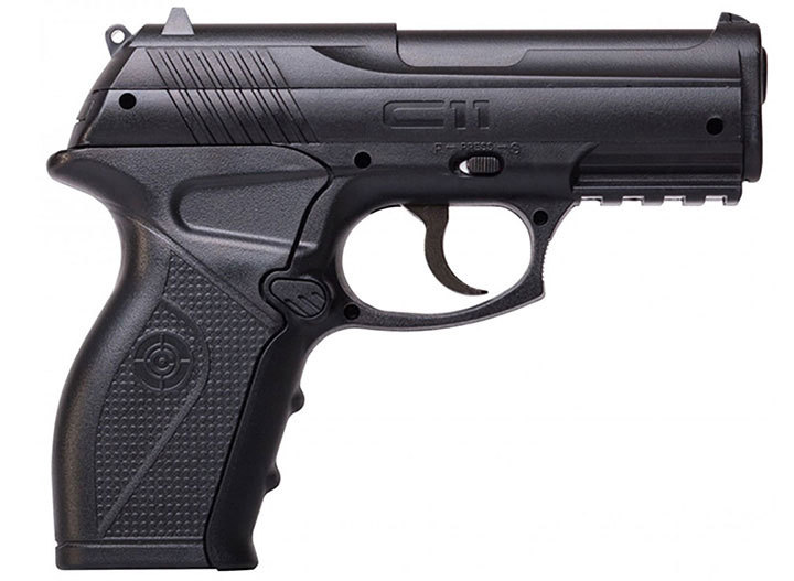 Crosman C11 C11 (Black)Co2 Powered Semi-Auto Bb Airsoft Pistol