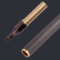 24PCS Heavy Weight Arrow Brass Inserts Base Archery ID6.2mm Arrow Shaft 50 Grain