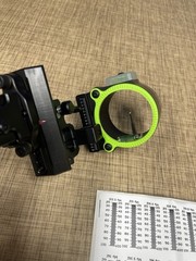 Black Gold 1 Pin Adjustable Bow Sight