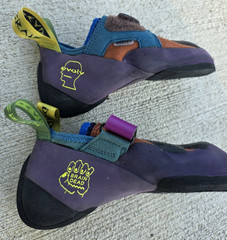 Evolv Ashima X Brain Dead Zenist Climbing Shoes Size 6 Multi Color