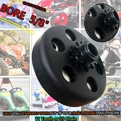 Go Kart Clutch 3/4 5/8 1 in Bore10T 11T 12T 14 Tooth For #35/40/41/420 chain-PRO