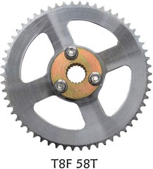 29″ 32″ 44″ Go Kart Rear Live Axle Kit Sprocket Brake Hub Drift Trike Golf Cart