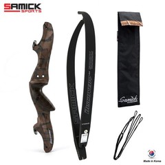 2026 New Samick 17″ Discovery Camouflage CNC Riser Foam Carbon Bow Set / RH Only