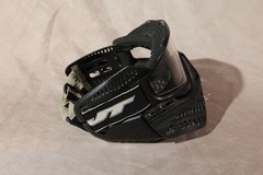 JT Paintball Mask Full Face Goggle Black Thermal Lens Protective Gear