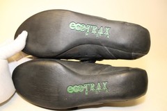 Evolv Defy VTR eco-TRAX Biginner Rock Climbing Mens Size 9 9.5 Black Strap Shoes