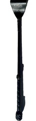 HUNTLEY BLACK LEATHER EQUESTRIAN JUMP BAT RIDING CROP MADE IN ENGLAND 18 INCHES