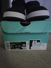 Nike SB Alleyoop (GS) US 7Y UK 6 EUR 40 black with white Skateboarding Shoes