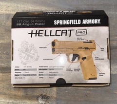 Air Venturi Springfield Armory Hellcat Pro CO2 BB Pistol .177 – SA-HCP4FDE
