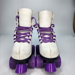 Skate Gear Roller Skates with Retro Quad Design Size 5 – Purple