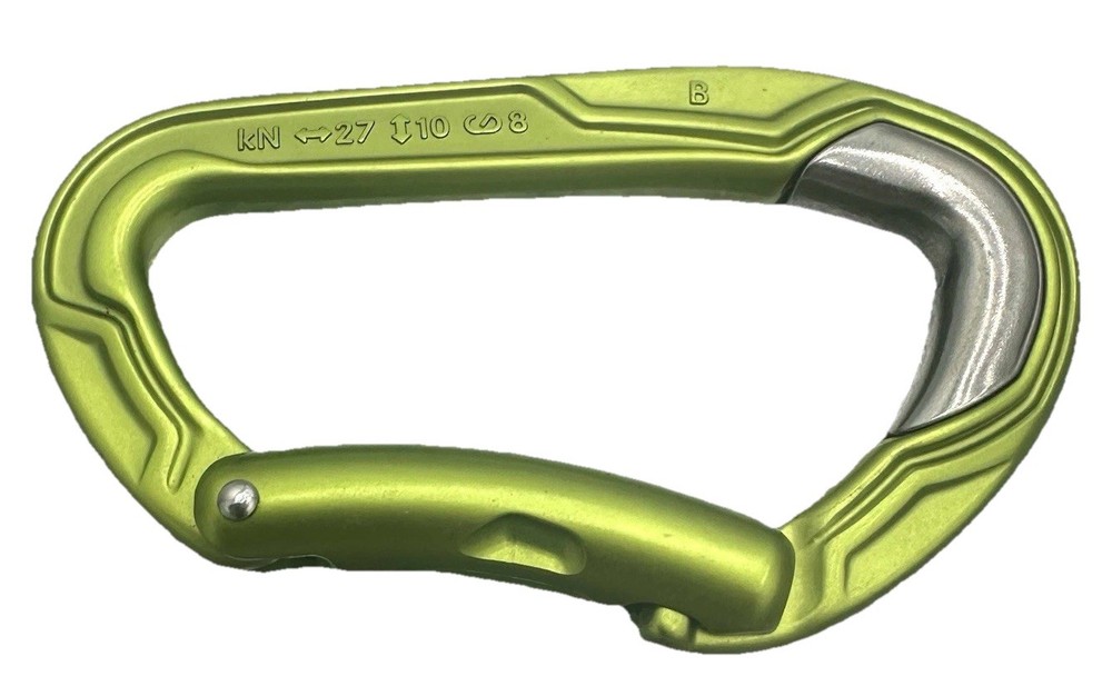 Edelrid Bent Gate Bulletproof Non-locking Carabiner Lightweight