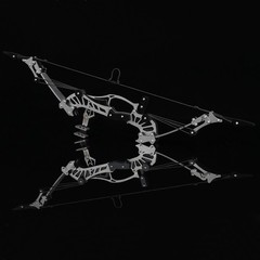 16″ 16lbs Mini Compound Bow Arrows Set Adult Target Archery Shooting Toy Game