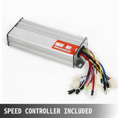 750W 48V Electric GoKart Tricycle Cart Brushless Motor Gear Reduction w/Control
