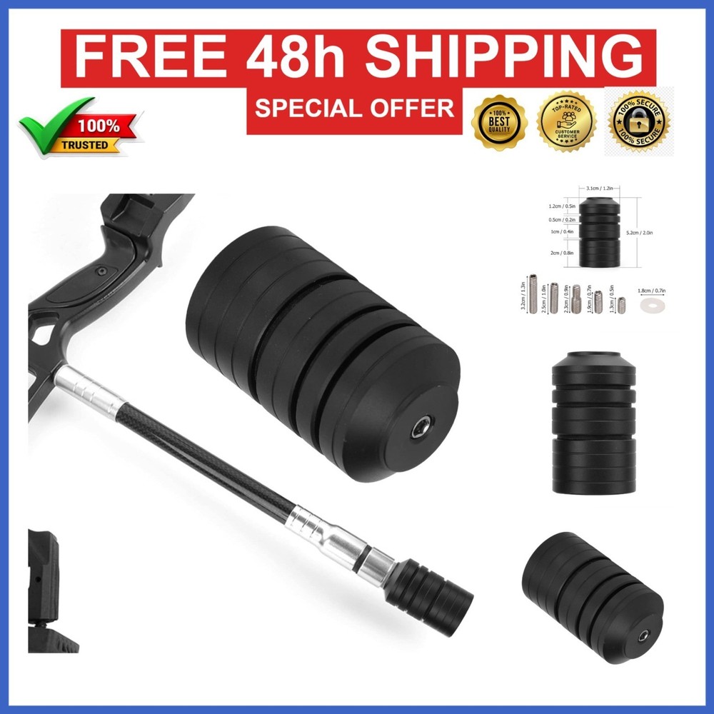 VBESTLIFE Archery Bow Stabilizer Weight Kit – Aluminum Alloy