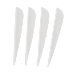 Arrows Vanes 4 Inch Plastic Fletching for DIY Archery Arrows 502486
