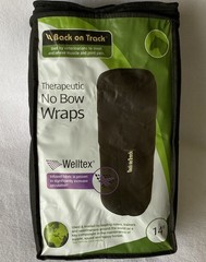 BACK on TRACK Pair of (2) No Bow 14″ Therapeutic Welltex Leg Wraps~Lightly Used
