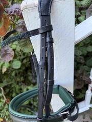 Otto Schumacher snaffle dressage bridle. Full size. Lightly used.