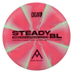 DGA Disc Golf Andrew Marwede Stone Swirl Steady BL Putter 2/3/0/2 – Choose Exac