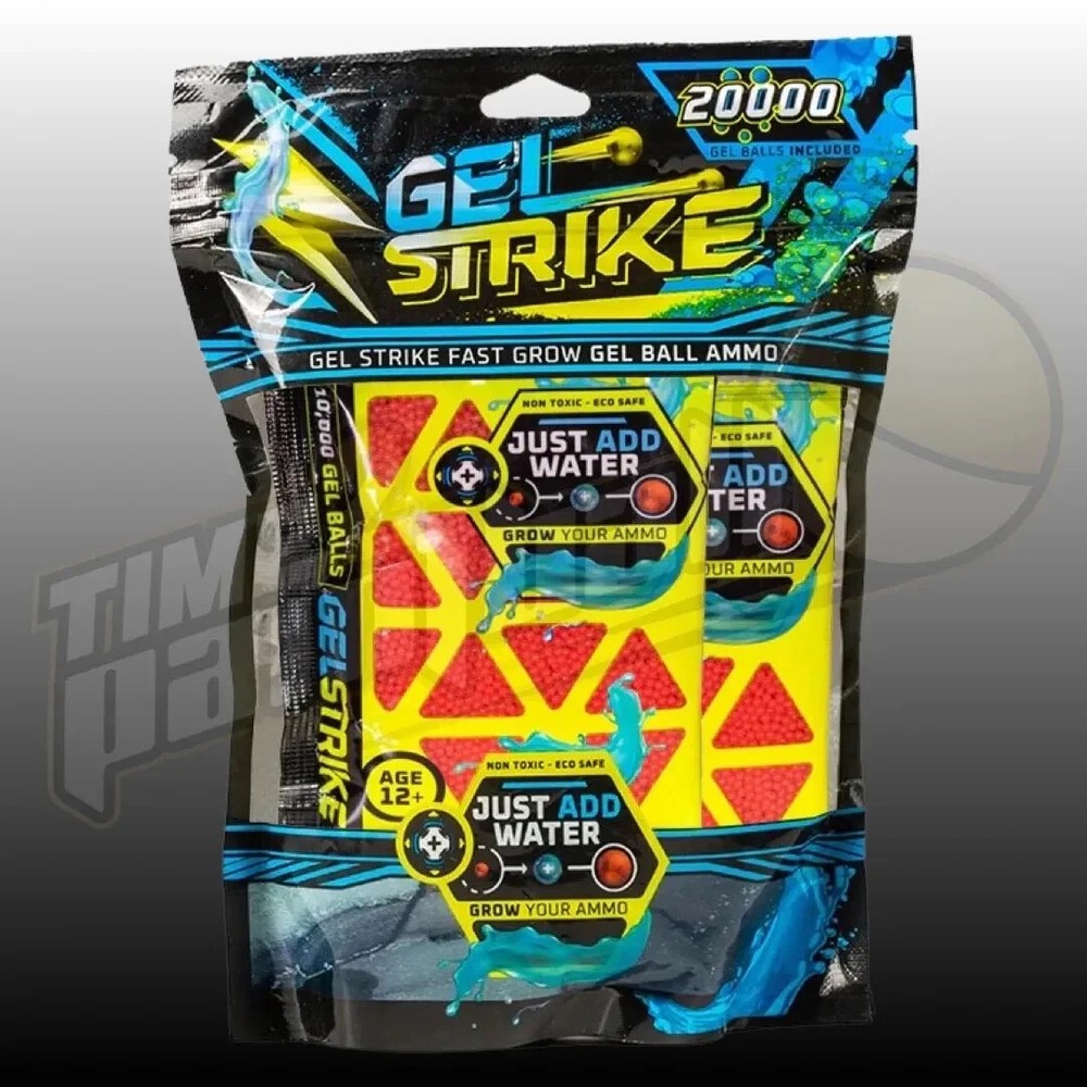 GelStrike Gel Balls 20K Rounds RED