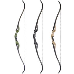 62″ Recurve Bow F Interface 25-60lbs Limbs 19» Riser Archery Hunting Shooting