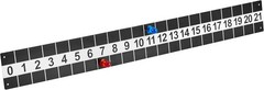 Cornhole Metal Steel Durable Scoreboard with Magnetic Score Keepers for Corn Hol