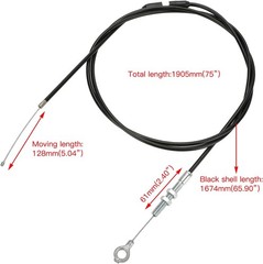 American Sportworks Go Cart Throttle Cable 75 Inch
