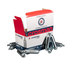 Crosman CO2 Cartridges 40 Cartridge Tank BB Pellet Airsoft Gun Gas12 Gram Bullet