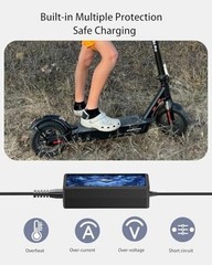 42V 2A Electric Skateboard Charger Compatible with Meepo V1 V2 V5 MINI2 ER