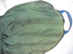 DOVER English GREEN Saddle Carrier / Cover – QUILTED & PADDED – Handles – GREAT