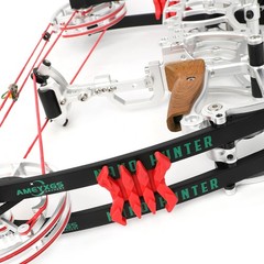 Dual-use Compound Bow Kit 30-70lbs Steel Ball Arrows Archery Outdoor Shoot RH LH