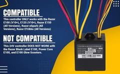 Razor E100 Scooter 24 Volt Controller – with 7 Connectors for Razor E100 and