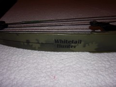 Bear Whitetail Hunter Vintage Green Camouflage Compound Bow