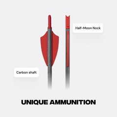 BALLISTA 10.5″ Carbon Broadhead Bolts for BAT & BAT Reverse with Magazine – 5 pc